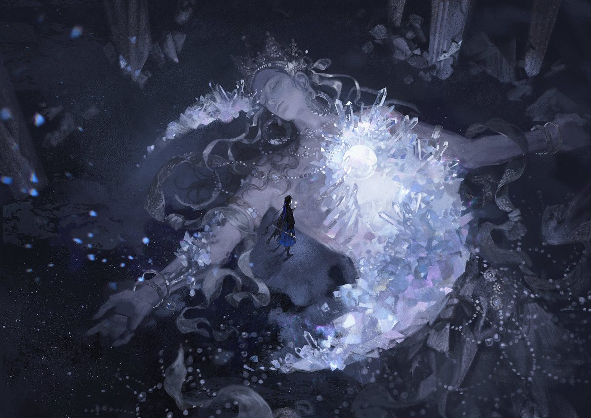 ✨虚 空 赞 歌 Praise to Infinity✨

#插画 #原创 #illustration #ipadart #Procreate