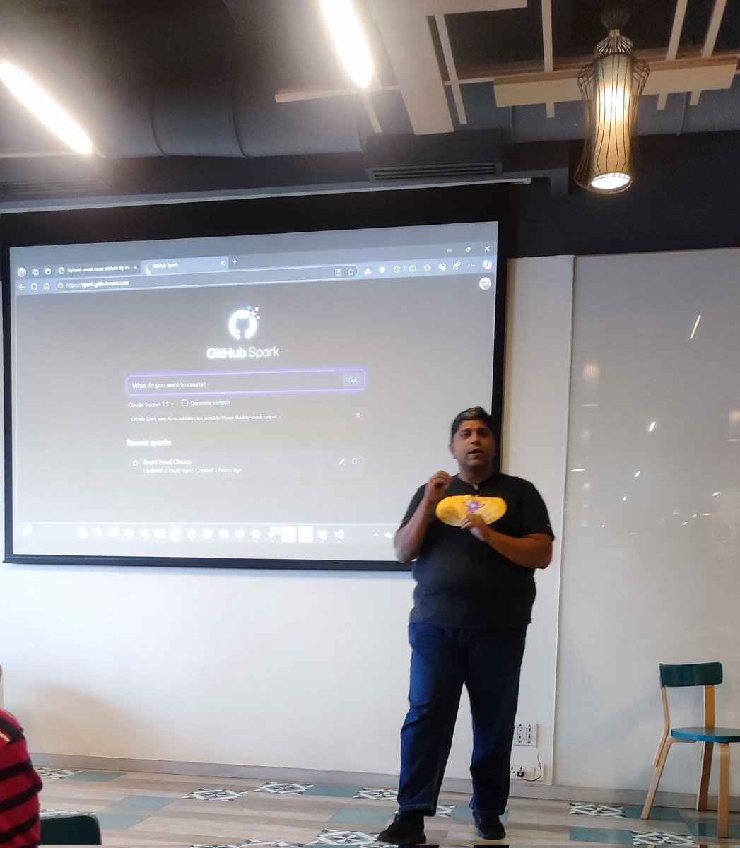 VBhosals's tweet image. Unlocked  open-source innovation! Introducing GitHub Spark, your gateway to exploring and contributing to open-source projects!🎓🌌 #GitTogetherMum #GitTogether @augvcor @githubuniverse @hackmum