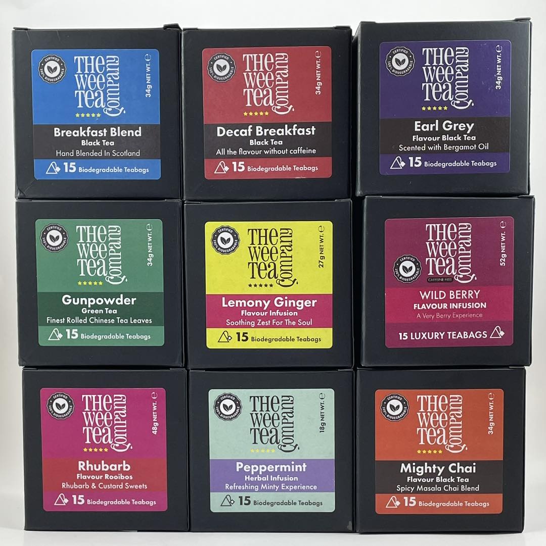NaturalScottish's tweet photo. Naturally Scotland is the exclusive distributer of @WeeTeaCompany in the United States. For a special and #uniquegifts for the Holidays, check out our website for these delicious Wee Tea varieties of fine #ScottishTeas.☕️https://t.co/be0cBL7rAB
#Scottish #tea #blacktea #herbaltea https://t.co/7MYGlkhH9b