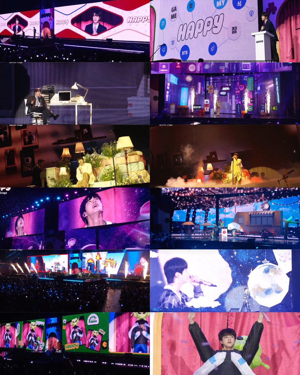 EVERYBODY SAY THANK YOU JIN 💜
HAPPY JIN ON STAGE