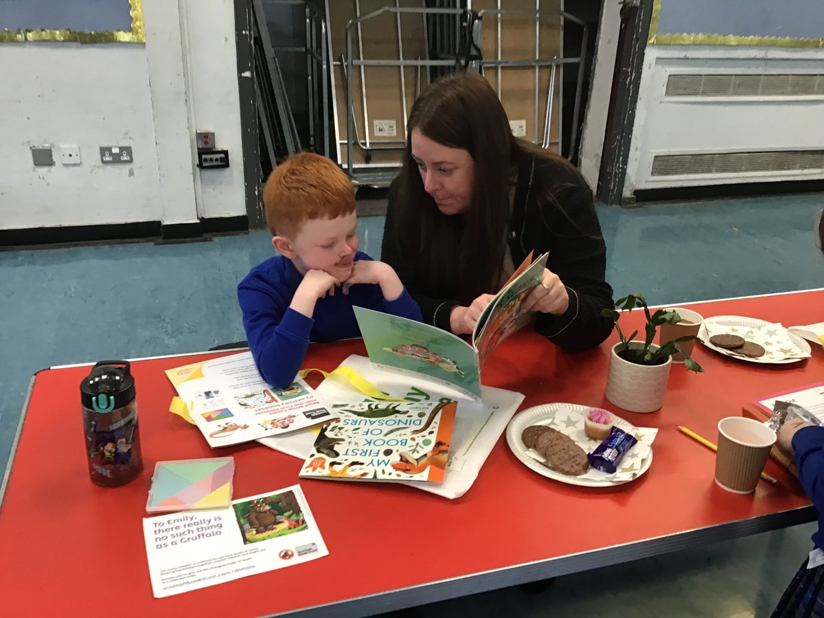 Caldercuilt's tweet photo. Thank you to our P2 families for coming along to our Book Blether Cafe. A lovely afternoon gifting the Read, Write, Count bags and sharing resources to help support literacy and numeracy at home. #cpsloveslearning @scottishbktrust @literacyfor_ALL @glasgowcounts https://t.co/QUloCZM6gg