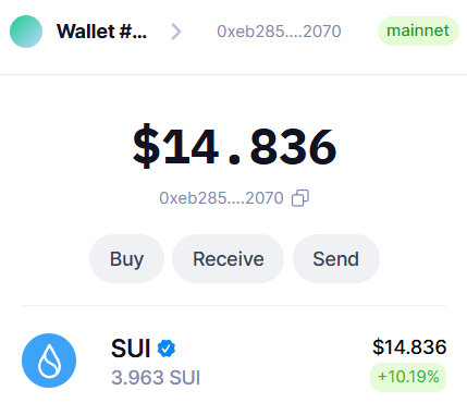 JudithB34995397's tweet photo. @suiet_wallet @TypusFinance 0xeb285ad06580deebed4afd11947445a78c5123e68ee31316355590d289112070 https://t.co/gc5W0b99Q9