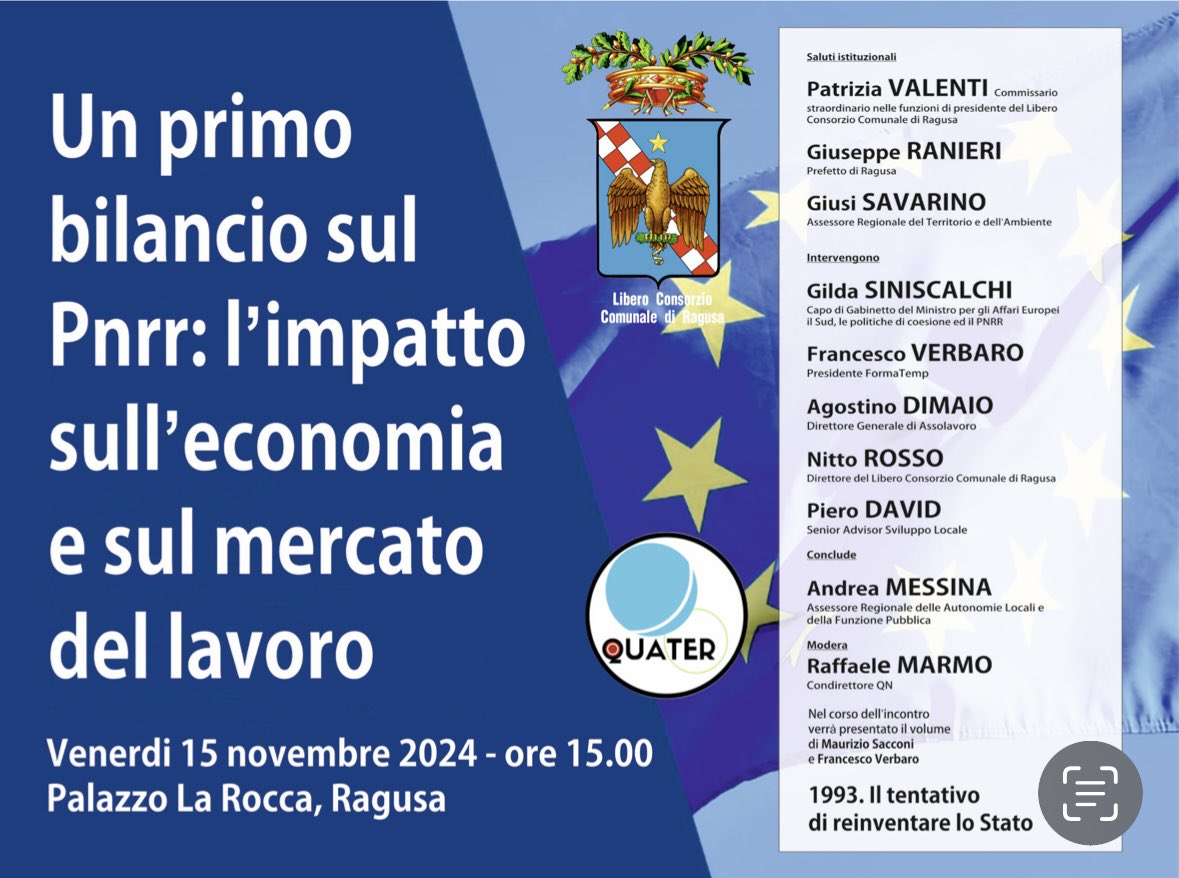 Ieri a Ragusa presenti con il nostro coautore <a href="/pierodavid71/">Piero David</a> 🇮🇹🇪🇺