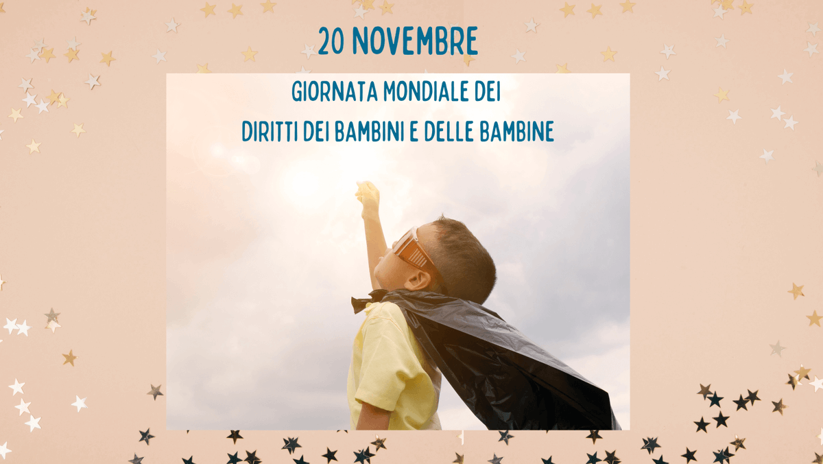 #GiornataMondialedeiDirittidellinfanzia 20 novembre
Un abbraccio a tutti i miei piccoli followers e amici!! 😍😍😍😍😍