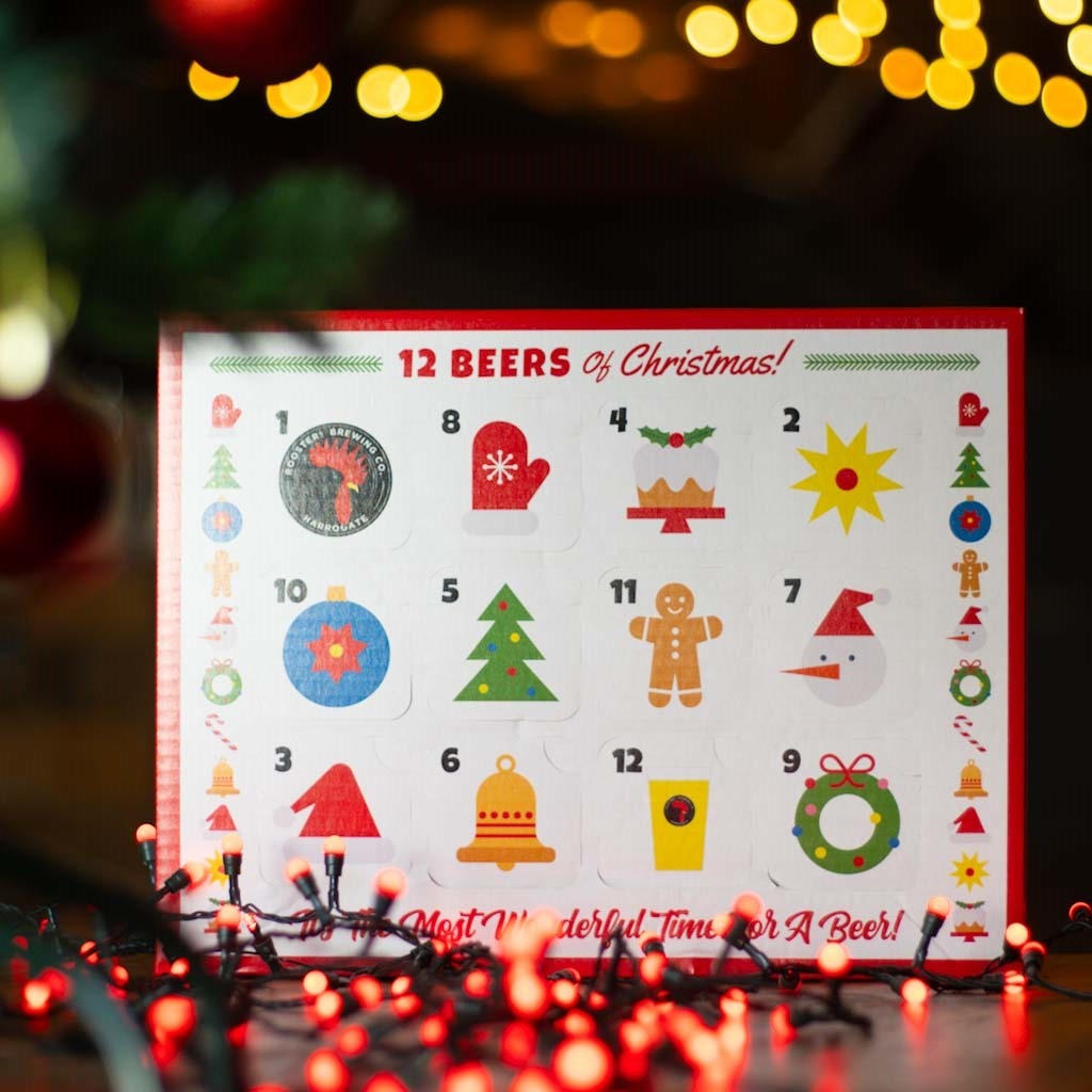 Tomorrow is the last day to pre-order our 12 Beers of Christmas! 🎄🎁

Secure yours now &amp; get ready to ring in the holiday season with festive brews 🍻

👉 roosters.co.uk/products/12-be…