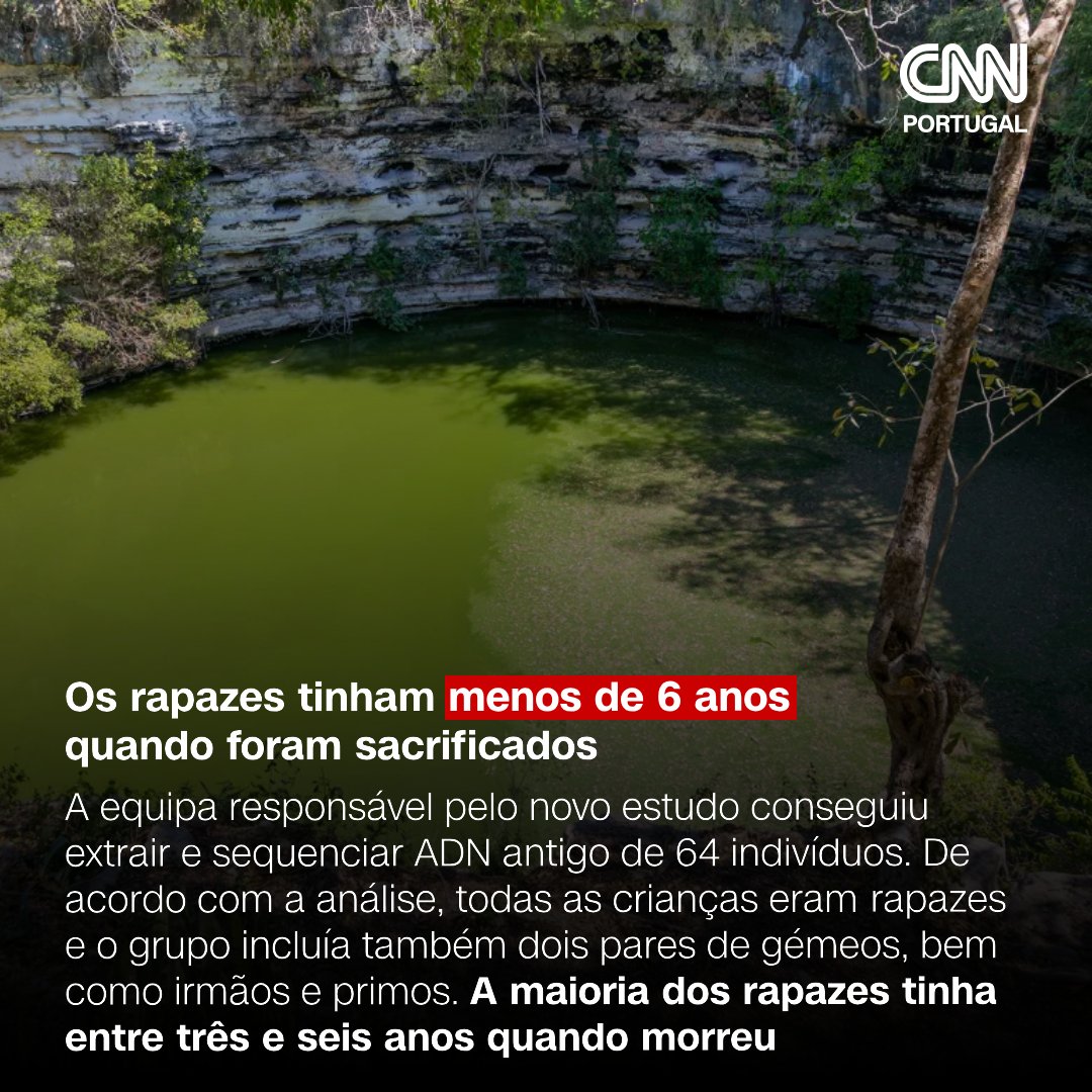cnnportugal's tweet image. A antiga cidade maia de Chichén Itzá, há muito que é associada a sacrifícios humanos, com centenas de ossos desenterrados de templos, de um poço sagrado e de outras grutas subterrâneas.

Saiba mais: swki.me/7WfmuAvM

#descoberta #maias #yucatán