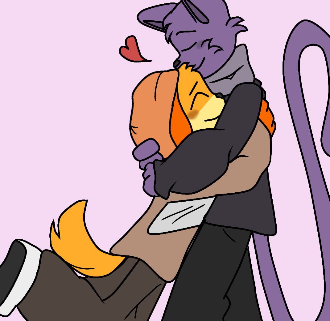 No666Me's tweet photo. I drew it quickly anyway. Here are :3 
I'll note it just in case: @HebaKawal 

#PoppyPlaytimeChapter3  #PoppyPlaytimeAU #SmilingCrittersAU #catnap #dogday #catnapxdogday https://t.co/ABSSW7tGu4