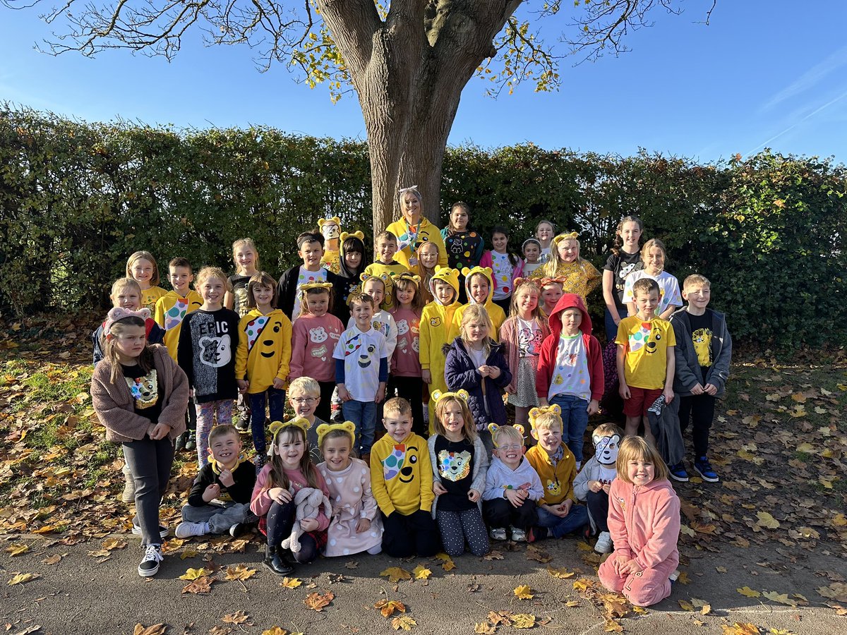 We are delighted to share that the total amount raised for <a href="/BBCCiN/">BBC Children in Need</a>  was £244.23! Thank you all for your generosity and support.