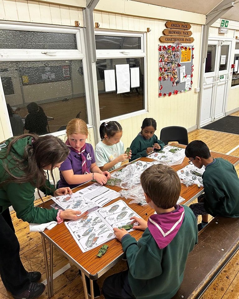 Exciting programmes across the District 
Another Chief Scout Silver award at 3rd Carshalton.
Congratulations 9 Beaver investitures at 14th Wallington.
Cubs climbing, Airfix model making, sweet jar,Community support 
Scouts attending the Night Adventure at Frylands Wood today.