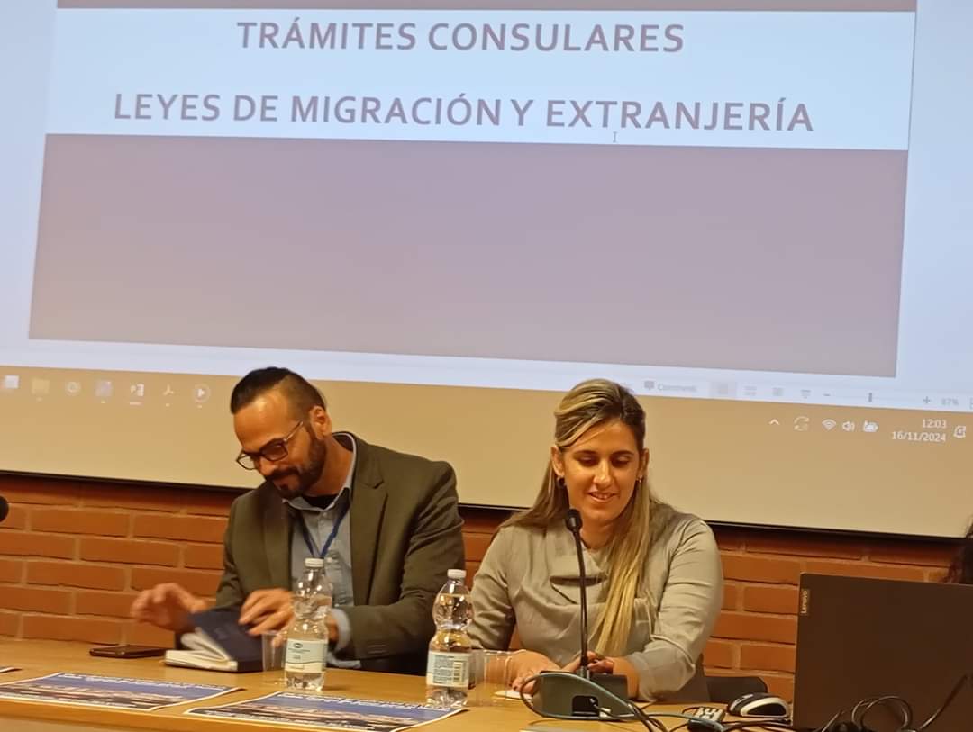 VI Incontro Nazionale dei Cubani 🇨🇺 Residenti in Italia 🇮🇹 - #JuntosXCuba <a href="/NacionyEmig/">Nación y Emigración</a> 

Si svolge il secondo panel dell'evento, dedicato all'immigrazione e alle procedure consolari, e alle nuove leggi su Immigrazione, Cittadinanza e Immigrazione.