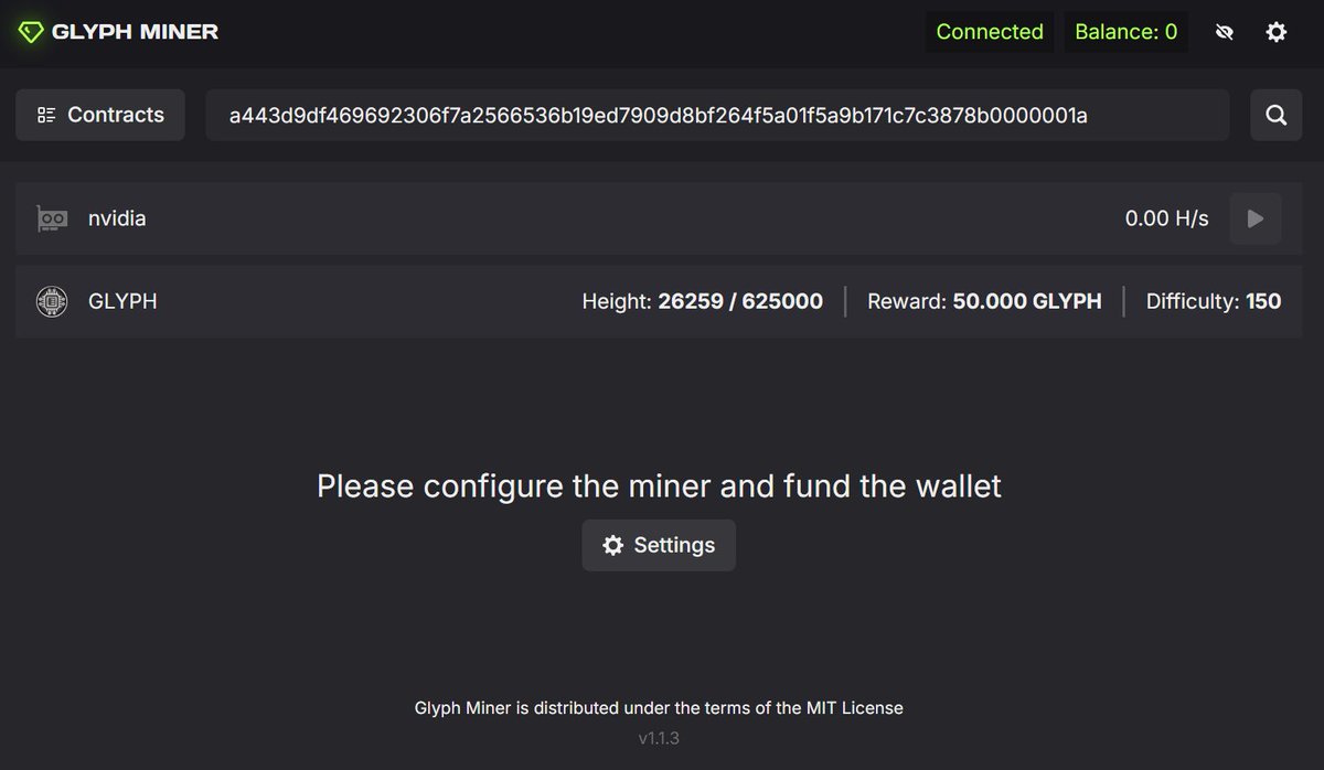 🎯 Glyph updated 🎯

The last update of WebGPU of Chromium and all its derivatives, caused problems with Glyph. 

Today we have updated the mining software to fix this:

Web: glyph.radiant4people.com

You can keep on mining the best tokens 🔥🔥🔥

#Radiant $RXD #RXD #L1 #Tokens