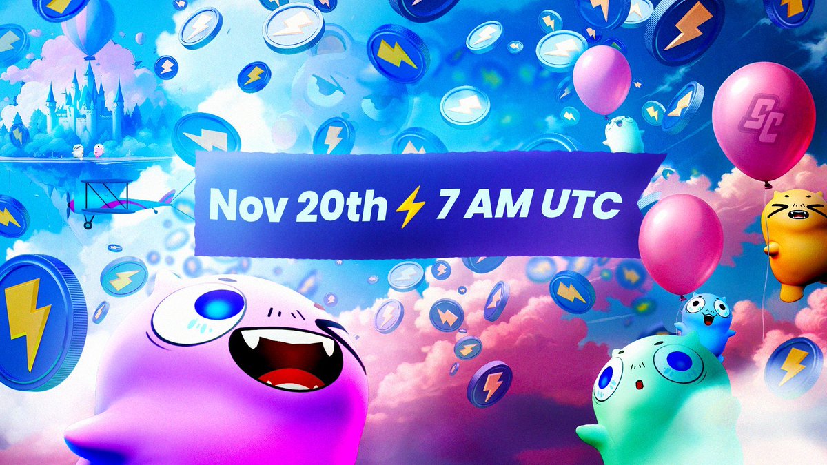 The $CHAMP token will launch on Base on Nov 20th, 7 AM UTC ⚡ 

In the past few months, pioneering projects have moved away from high FDV, low float approaches to community fair launch models.

Today, we’re excited to announce that $CHAMP is joining this movement 👇