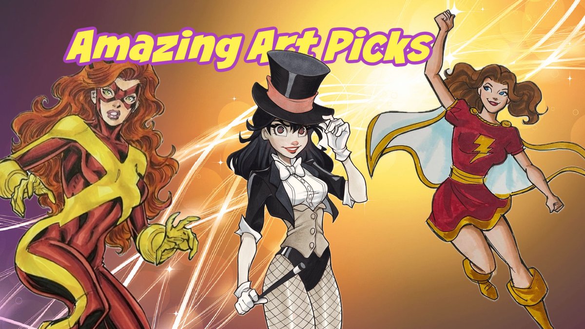 Here's this week's Amazing Art from <a href="/parentdaniel/">DAN PARENT !</a> <a href="/DaveMarquez/">David Marquez</a> @monkey__marc <a href="/awyeahfranco/">Franco</a> <a href="/AxelMedellin/">Axel Medellin ( @axelmedellin.bsky.social )</a> <a href="/GeneGonzales/">Gene Gonzales</a> <a href="/aaronlaurichart/">aaronlaurichart</a> <a href="/ScaleraMatteo/">Matteo Scalera</a> @DocShaner and more!
entertainmentfish.com/2024/11/16/ama…