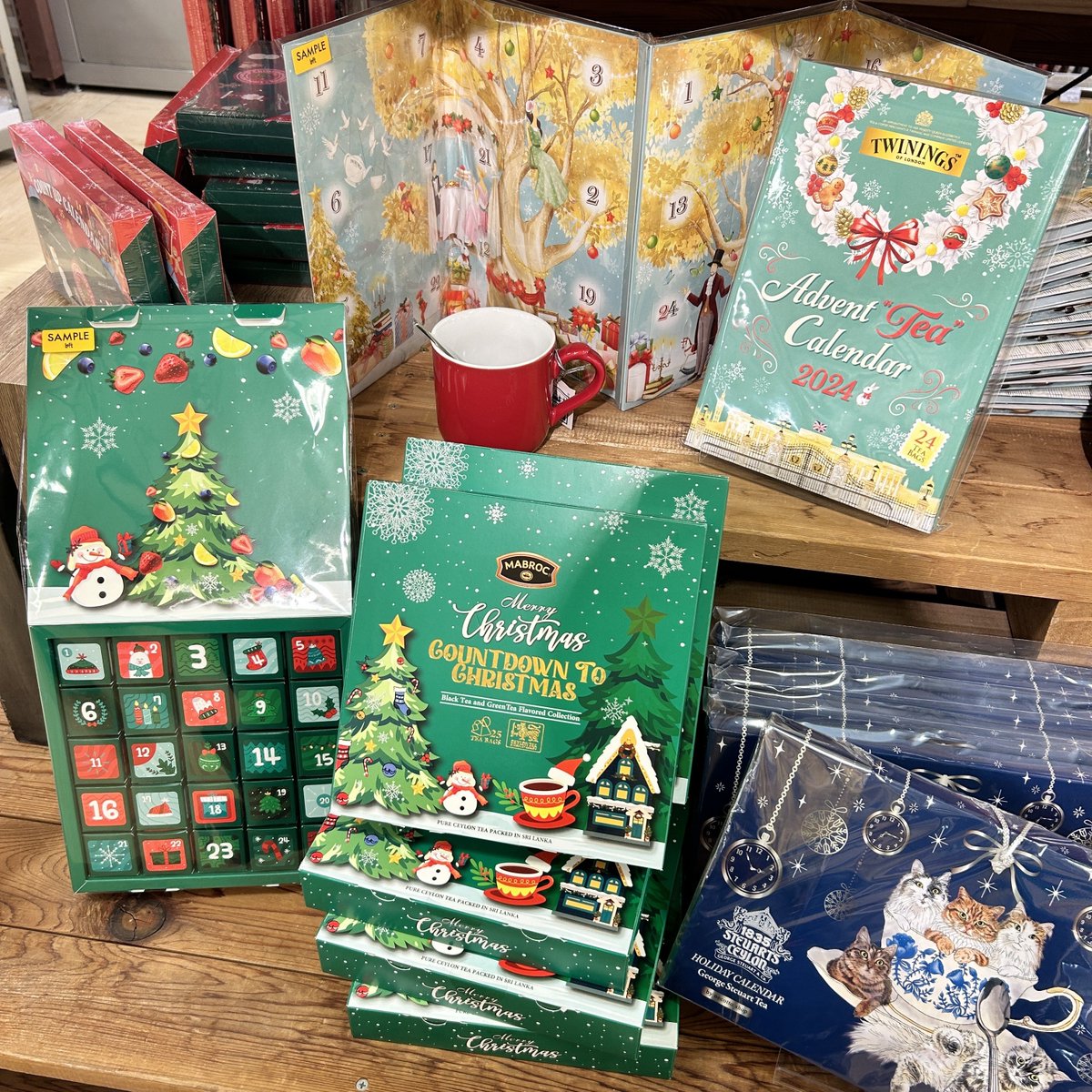 週末限定値下げ！アドベントカレンダー　Shirleybredal Handmade Multicolor Wool Advent Calendar | Handcrafted Wool Decor