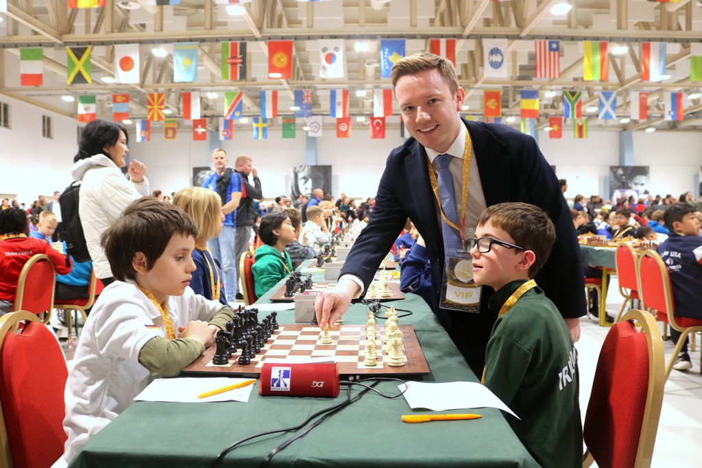 ChessbaseIndia's tweet image. World Cadets Chess Championship 2024 Kicks Off in Montesilvano, Italy @FIDE_chess @unichess_italy #WorldCadetChess #Round1Report by @nikchess 
The World Cadets Chess Championship 2024 kicked off in Montesilvano, Italy, with a grand opening ceremony attended by Luigi Maggi,…