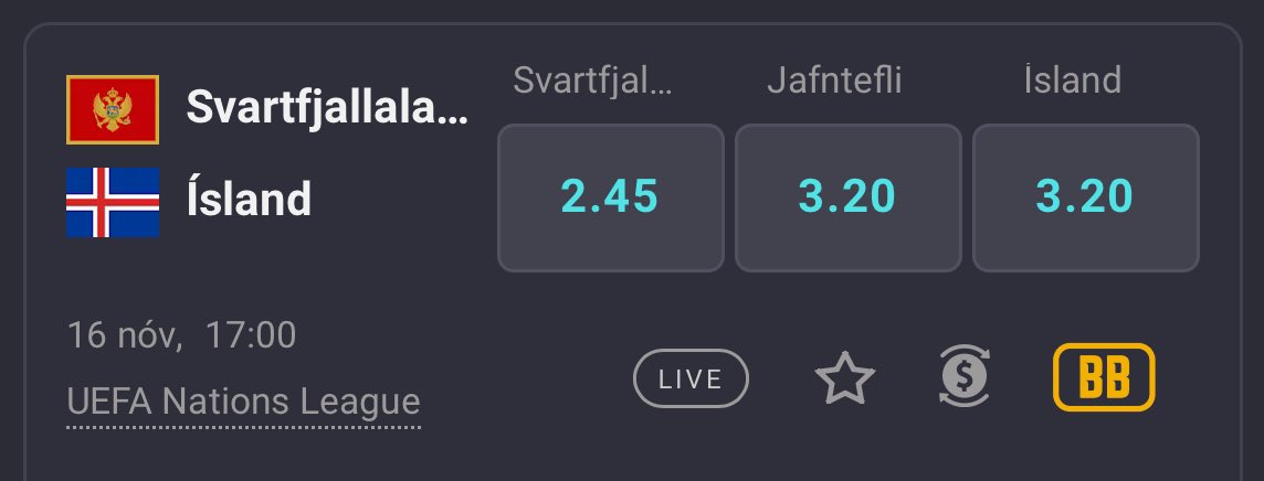 Coolbet Ísland tweet media