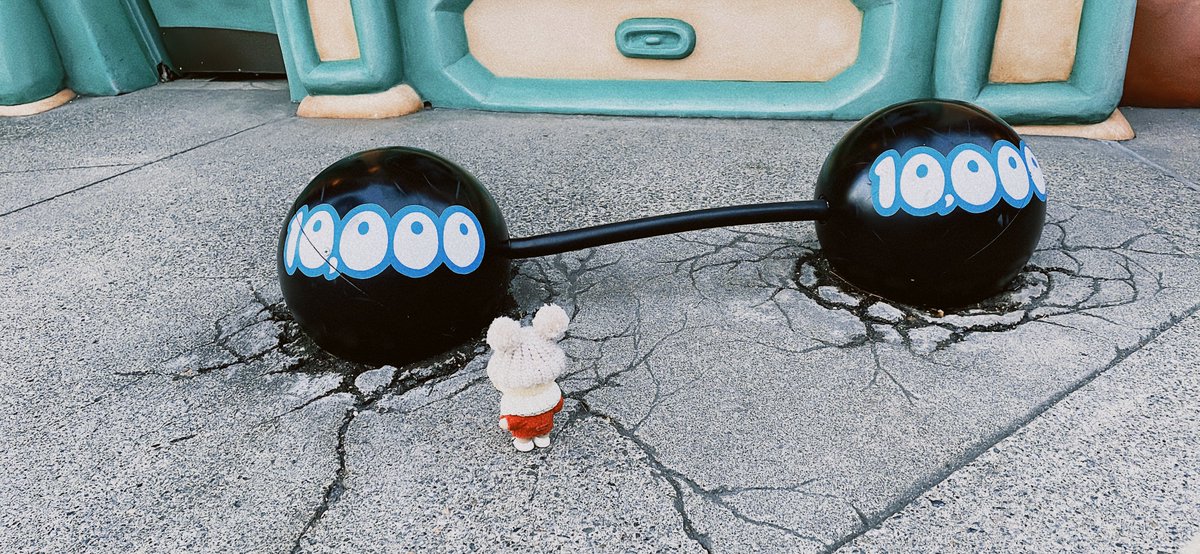 #思わず生きていると感じたぬい写真を見せて下さい

🐭🏰