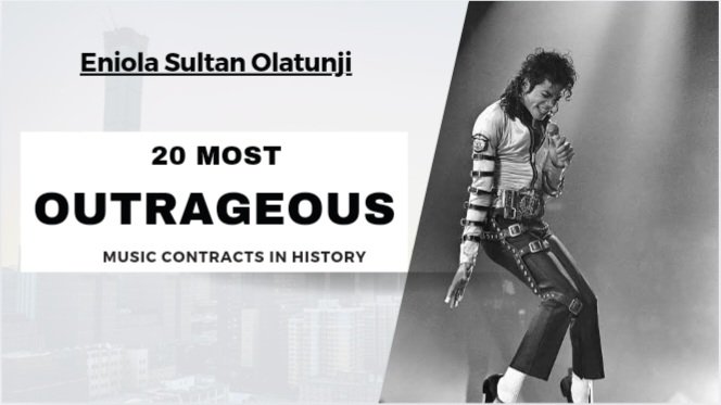Legal_Starboy's tweet photo. 20 Most Outrageous Music Contracts in History🤯🤯🤯
Learn from the mistakes of legends! Discover shocking music deals that'll make you go "What were they thinking?!"
#MusicLaw 
#IntellectualProperty
#EntertainmentLaw
https://t.co/ps1DKfKgVU https://t.co/5kGtyCm6Er