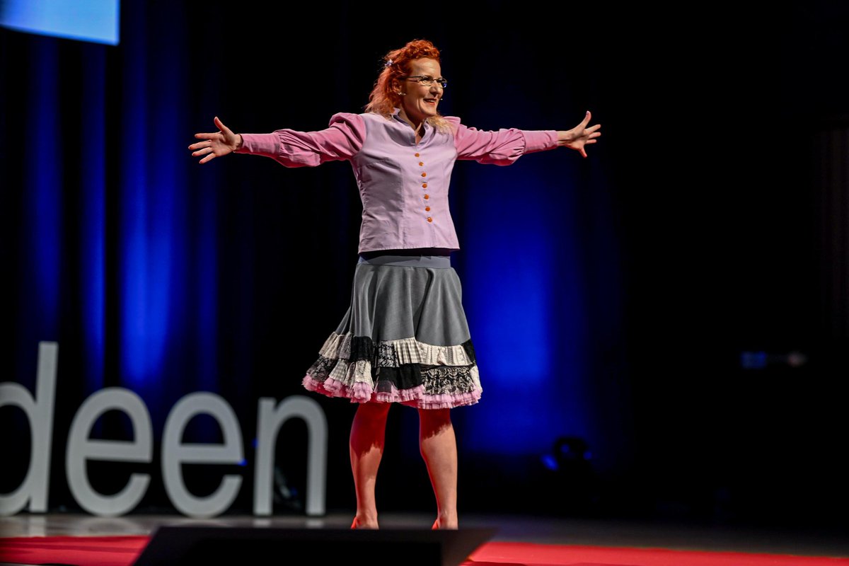 tedxabz's tweet photo. "Perfect" thinking ✨

Moving from Estonia to Aberdeen, Birgit Itse searched for what was missing and redefined her identity in a perfectly bold way. Today, Birgit explores how daring to be different might just reveal the best version of you. 

#TEDxAberdeen https://t.co/x4FEy1BgcK