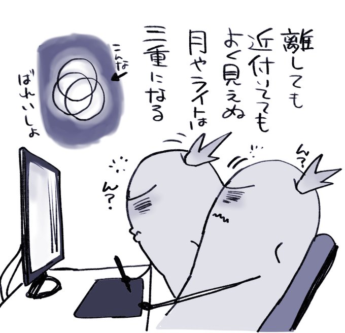 【近況です】いよいよ眼鏡つくらないといけなくなってきた 