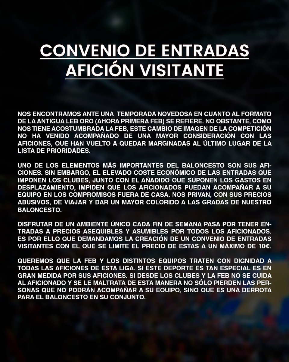 P_BetisBasket's tweet photo. Comunicado entre aficiones: Convenio de entradas afición visitante.
#Baloncesto #PrimeraFEB #MuchoBetis #RealBetisBaloncesto #BetisBaloncesto #GradaBetisBasket #ElBetisTambiénEsBaloncesto #RealBetisMultidisciplinar
⬜🟩⬜🟩⬜🟩⬜🟩⬜🟩⬜🟩⬜ https://t.co/EZLOwsOL26