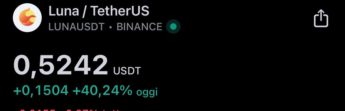 shoot this tweet at 2k and I'll give you the next one! killing it gang

$LUNA enjoy in 2h