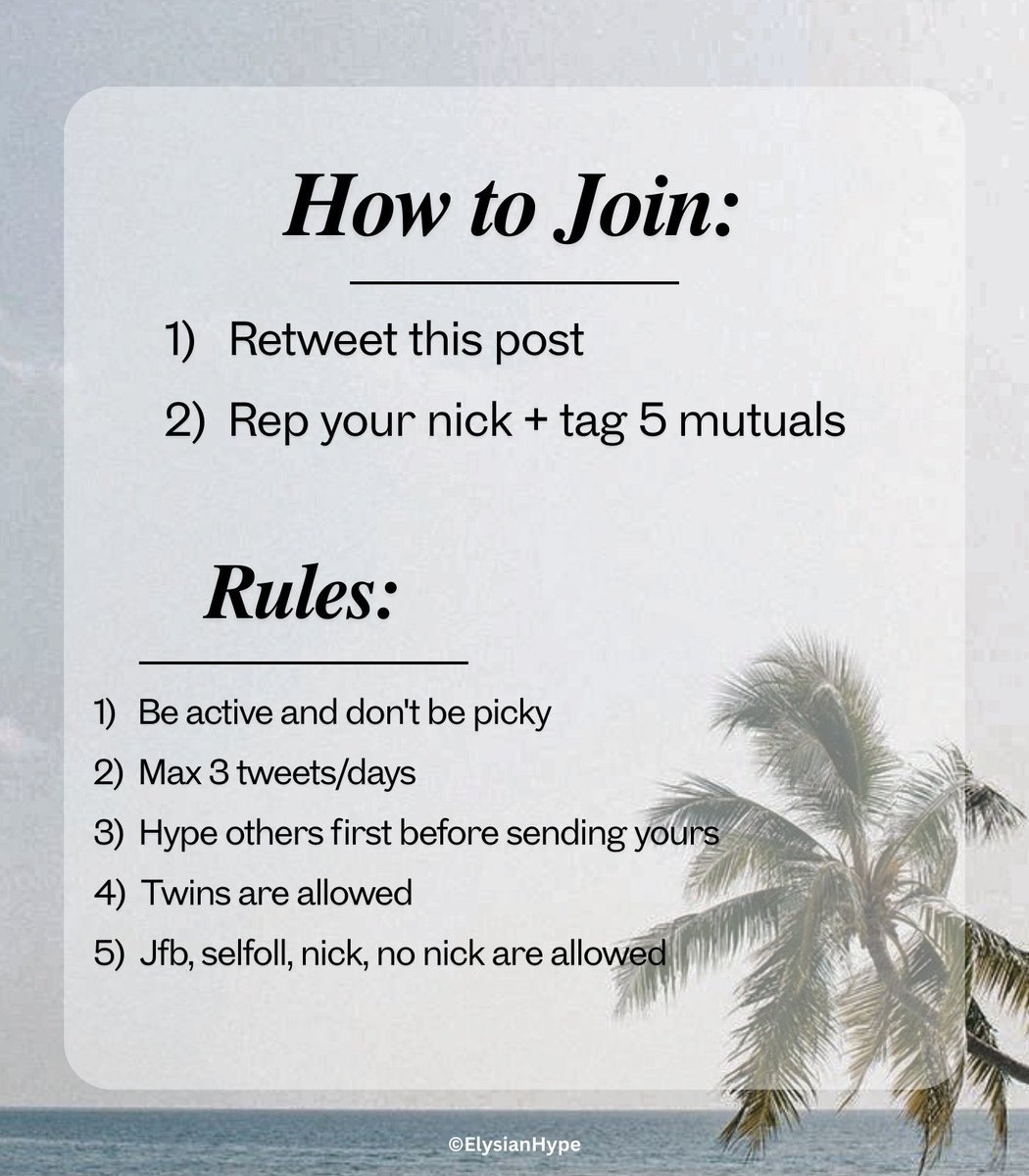 𝗘𝗹𝘆𝘀𝗶𝗮𝗻 𝗛𝘆𝗽𝗲! tweet media