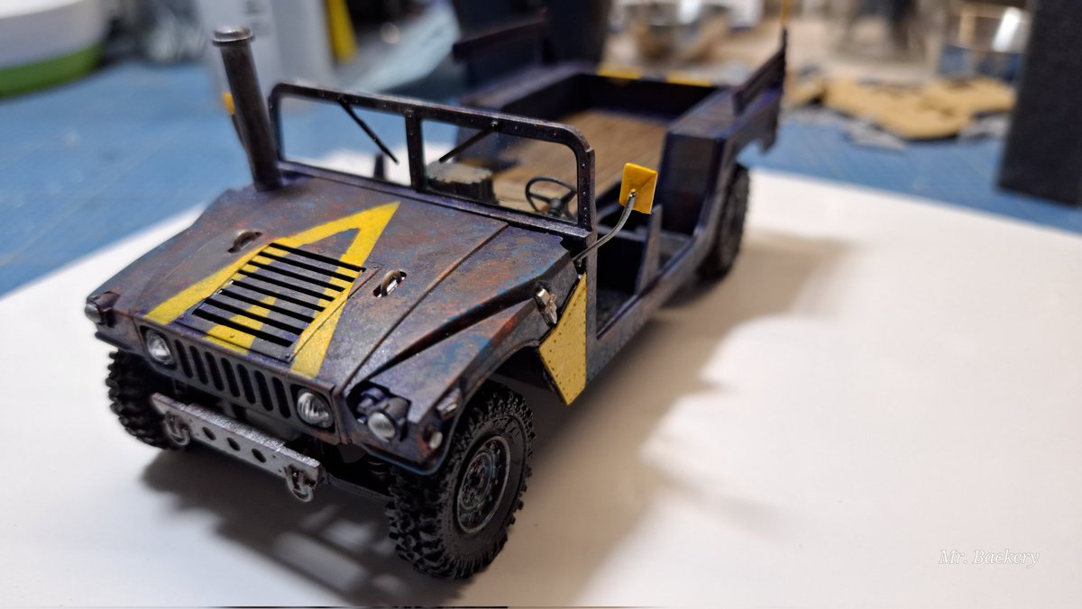 sebaer82's tweet image. Academy HMMWV personalized 1/35
status: new interim result of the truck
#135scale #academymodels #HMMWV