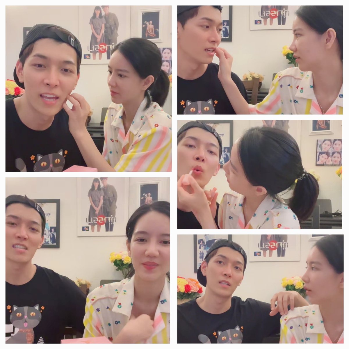 วันนี้น่ารักมาก พรุ่งนี้ส่งกำลังใจน้าพิก็อต✌️✌️ถ้าไม่เหนื่อยมากมาไลฟ์เล่าให้ฟังบ้างน้า
#ก็อตอิทธิพัทธ์ #ริชชี่อรเณศ 
#ก็อตริชชี่