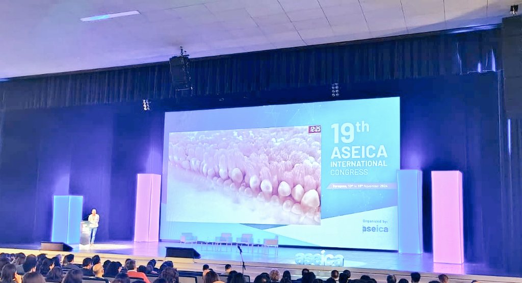 David F. Antoran (@lupincambridge) on Twitter photo Thrilled to present <a href="/AntoranLab/">AntoranLab</a>'s work at #ASEICACongress 2024 in #Zaragoza, showcasing applications of #Epithelioids in #cancer research (#StayTuned). Incredible line-up of speakers and cutting-edge science. Fantastic to reconnect with old friends and make new ones! #ASEICA Thrilled to present <a href="/AntoranLab/">AntoranLab</a>'s work at #ASEICACongress 2024 in #Zaragoza, showcasing applications of #Epithelioids in #cancer research (#StayTuned). Incredible line-up of speakers and cutting-edge science. Fantastic to reconnect with old friends and make new ones! #ASEICA