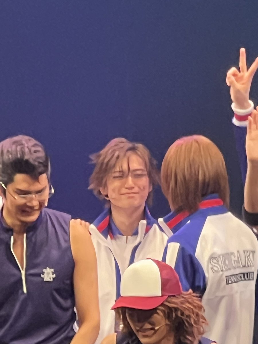 可愛すぎた☺️
#WELOVEテニミュ