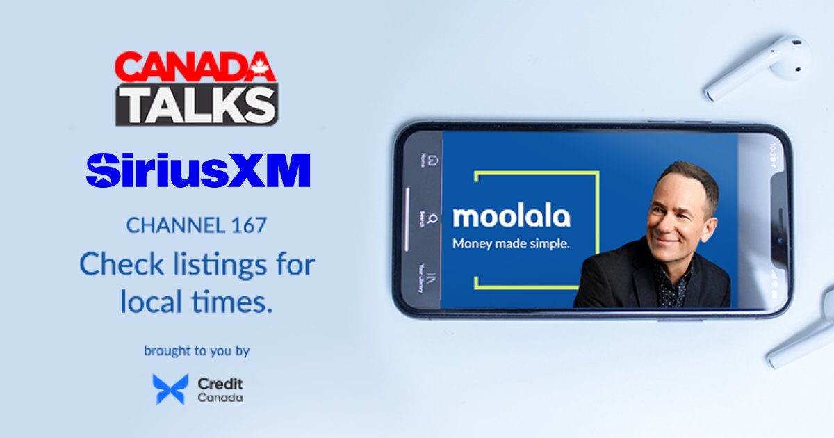 🎙Today at 10am &amp; 6pm on Moolala, @SXMCanadaTalks 167: 
✅ <a href="/TonieChaltas/">Tonie Chaltas</a>: Newcomer Women and Financial Literacy
✅ Leen Li: Wealthsimple Foundation
✅ Vivianne Gauci <a href="/HomeEquityBank/">HomeEquity Bank</a>: The Golden Triangle
✅ Lisa McKay: In-app purchases