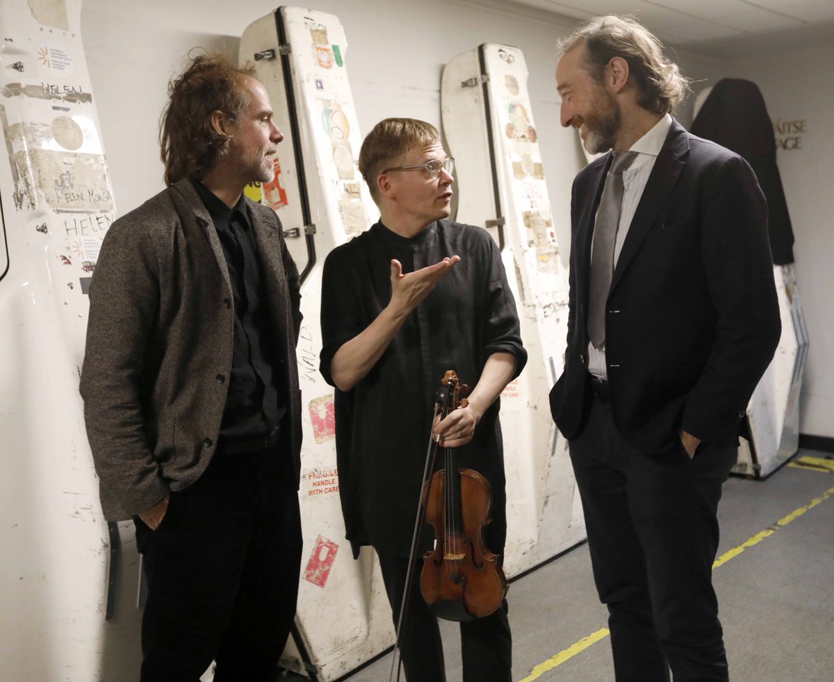 We've just about recovered from the stellar performance by Pekka Kuusisto with the NSO last night when he performed the Irish premiere of <a href="/bryce_dessner/">Bryce Dessner</a>'s Violin Concerto in this first concert as part of Bryce's residency at the <a href="/NCH_Music/">National Concert Hall</a>  this season.
