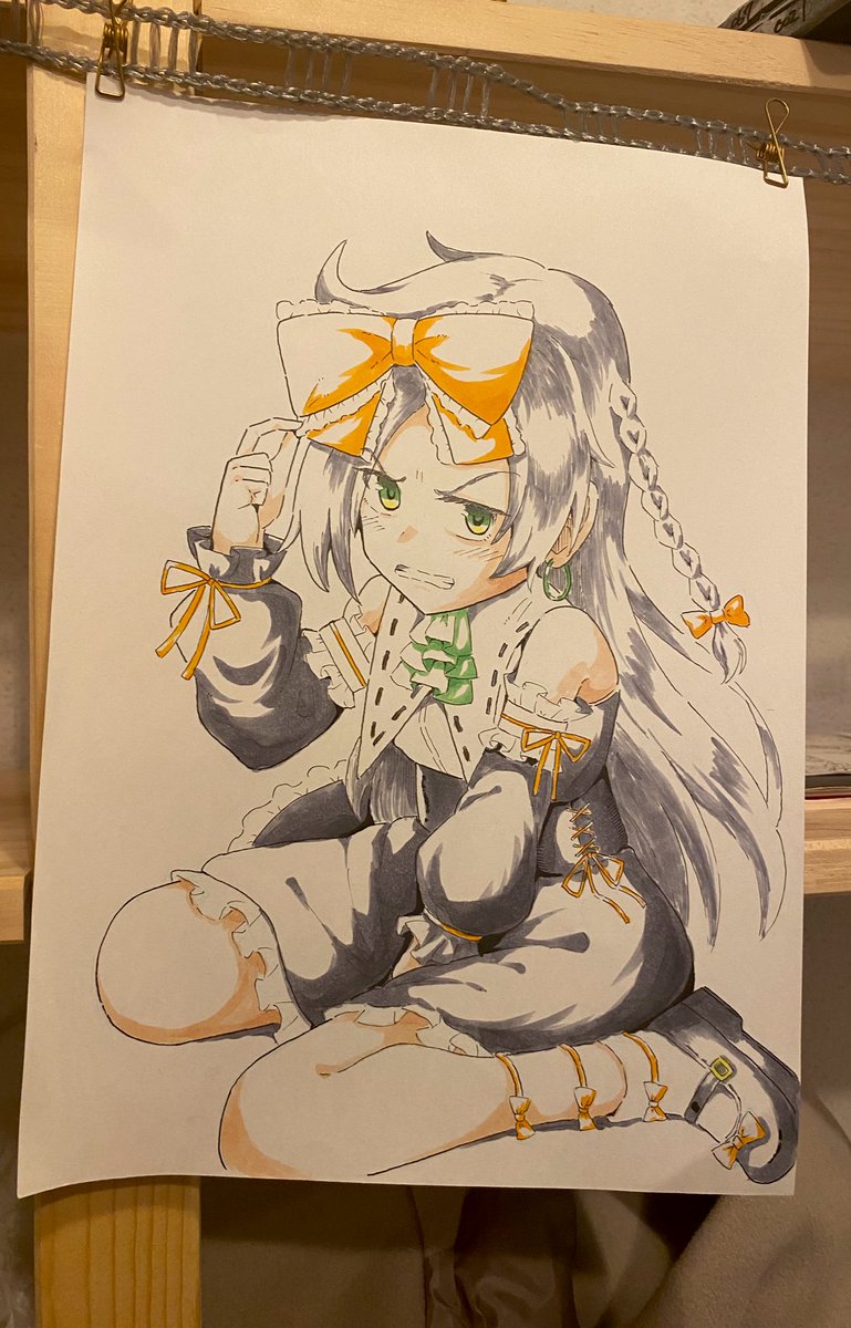 「初参加でした〜めっちゃ楽しかった!!! #PAINTERSHIGH28 」|真坂野まさか@例大祭け54aのイラスト