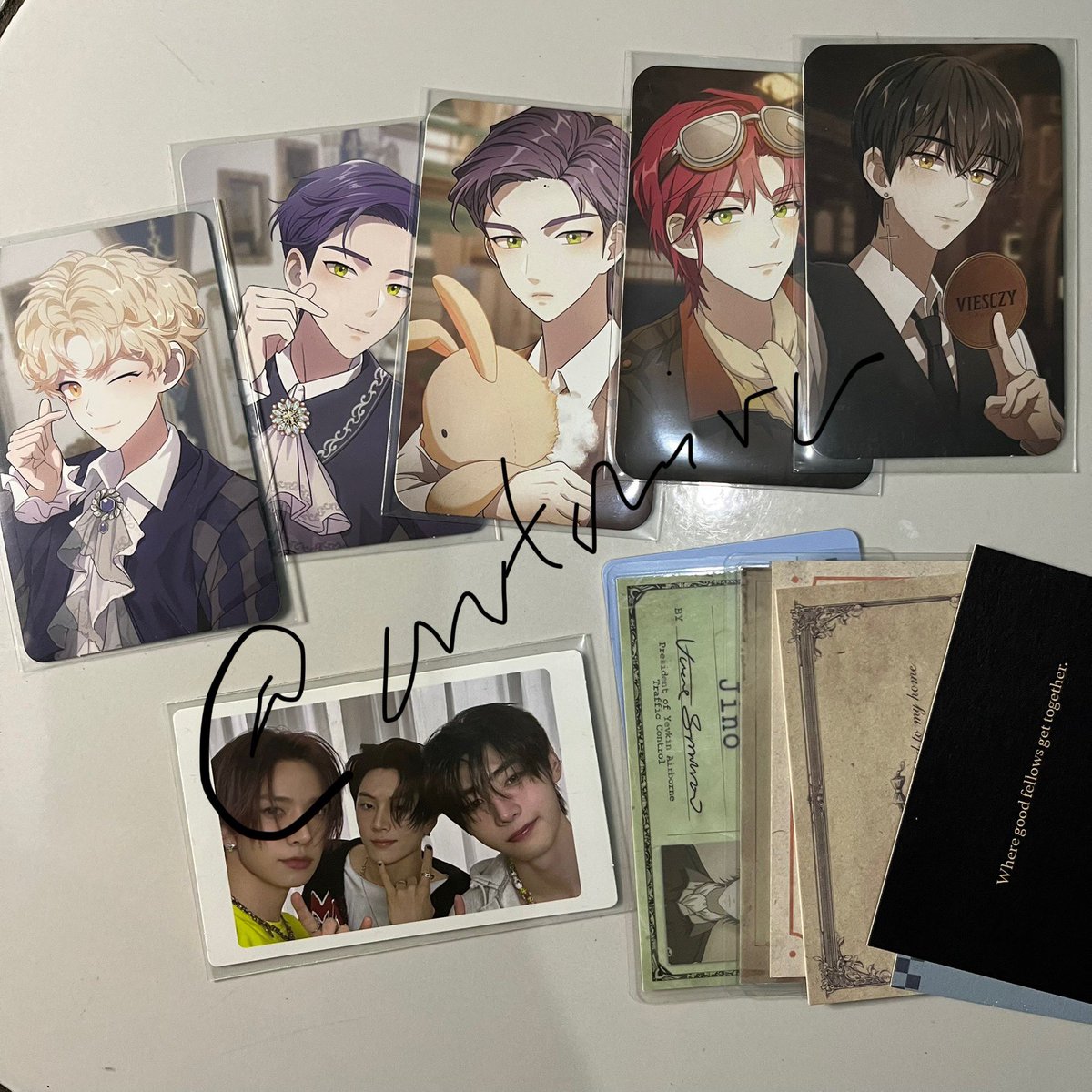 artnaire's tweet photo. wts want to sell lfb ina

🏷️ offer*
🗯 exc adm
📍 tangsel

# wts pc photocard jay heeseung jake  sunoo ni-ki jaan heli jino shion noa enhypen dicon jayhoon dark moon pola heejayhoon https://t.co/n6ZXs7idkf