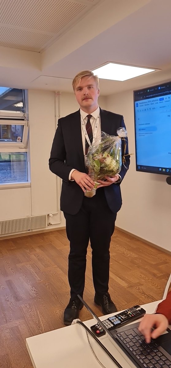 Äänestyksen tuloksena Verneri Virtanen valittiin KD Nuorten ensimmäiseksi varapuheenjohtajaksi kaudelle 2025.