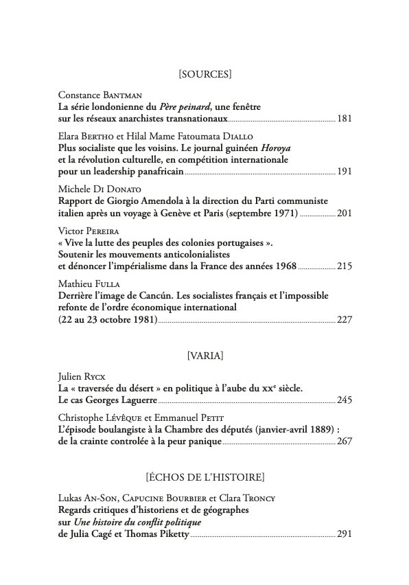 Parlement(s). Revue d’histoire politique tweet media