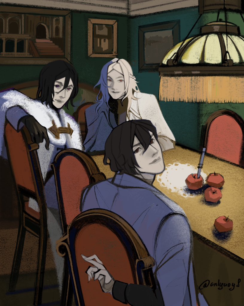 #文スト #bsd #dazai #shibusawa #dostoyevsky #deadapple 

good evening