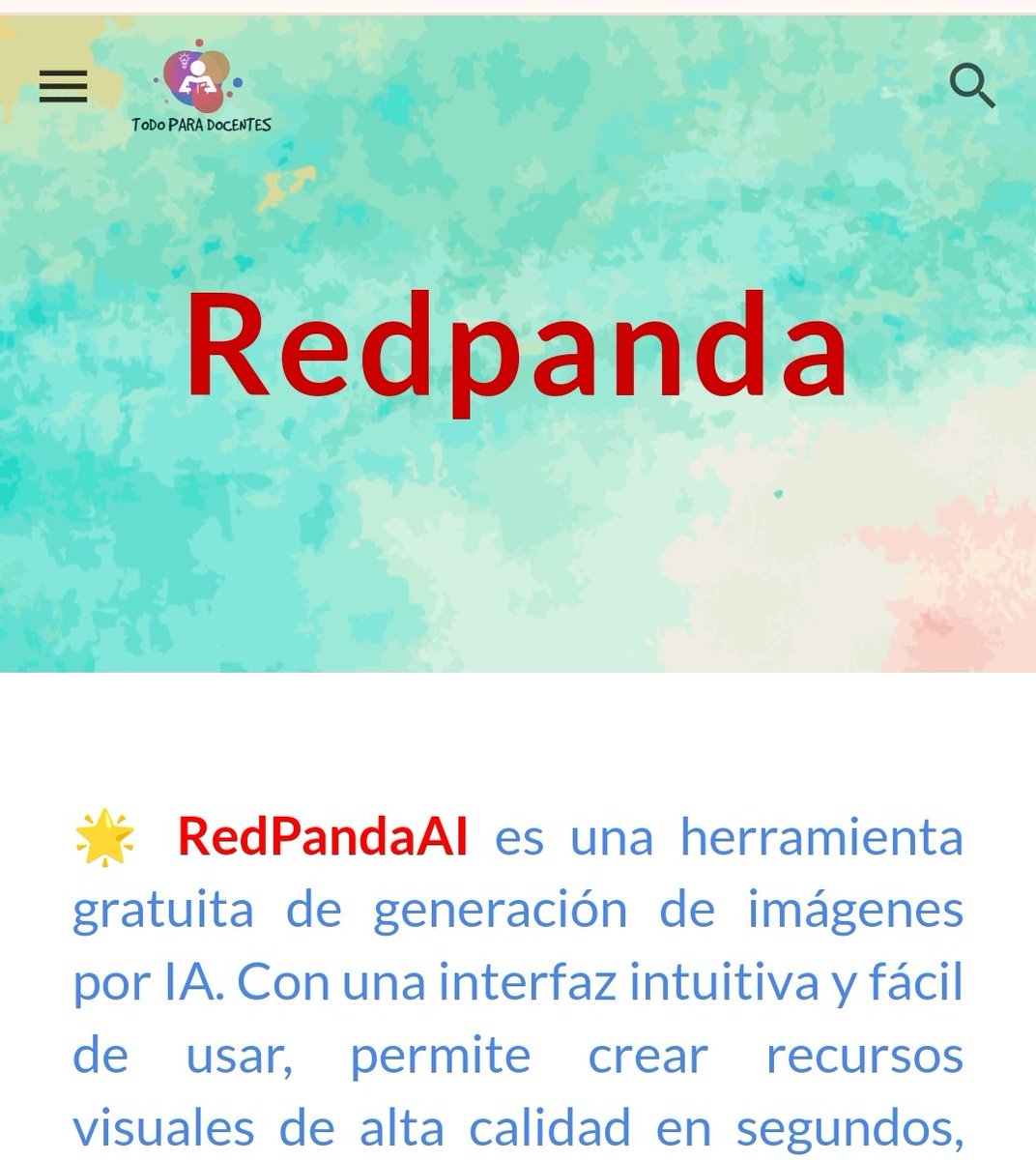 La sección de IA en TodoParaDocentes ya está cogiendo forma🚀 ¿Te lo vas a perder? 🤖✨
🔗sites.google.com/view/todoparad… 🌐
<a href="/Profe_RamonRG/">Profe Ramón ✐</a>
<a href="/CeDeC_intef/">Cedec</a>  <a href="/conticycorazon/">Beatriz Montesinos</a> <a href="/vialap69/">Vicente Alemany 🇺🇦</a> @LeagueOfARAM <a href="/MiguelChumillas/">Miguel Chumillas</a> <a href="/_Fun_Teach/">Sara</a> <a href="/TeacherMigue/">Miguel Ángel Caballero</a> <a href="/AMarquezOrdonez/">Antonio A. Márquez</a> <a href="/AnnMaryMoreno/">Ana Moreno</a> <a href="/belenmtorres/">Belén M.Torres</a>