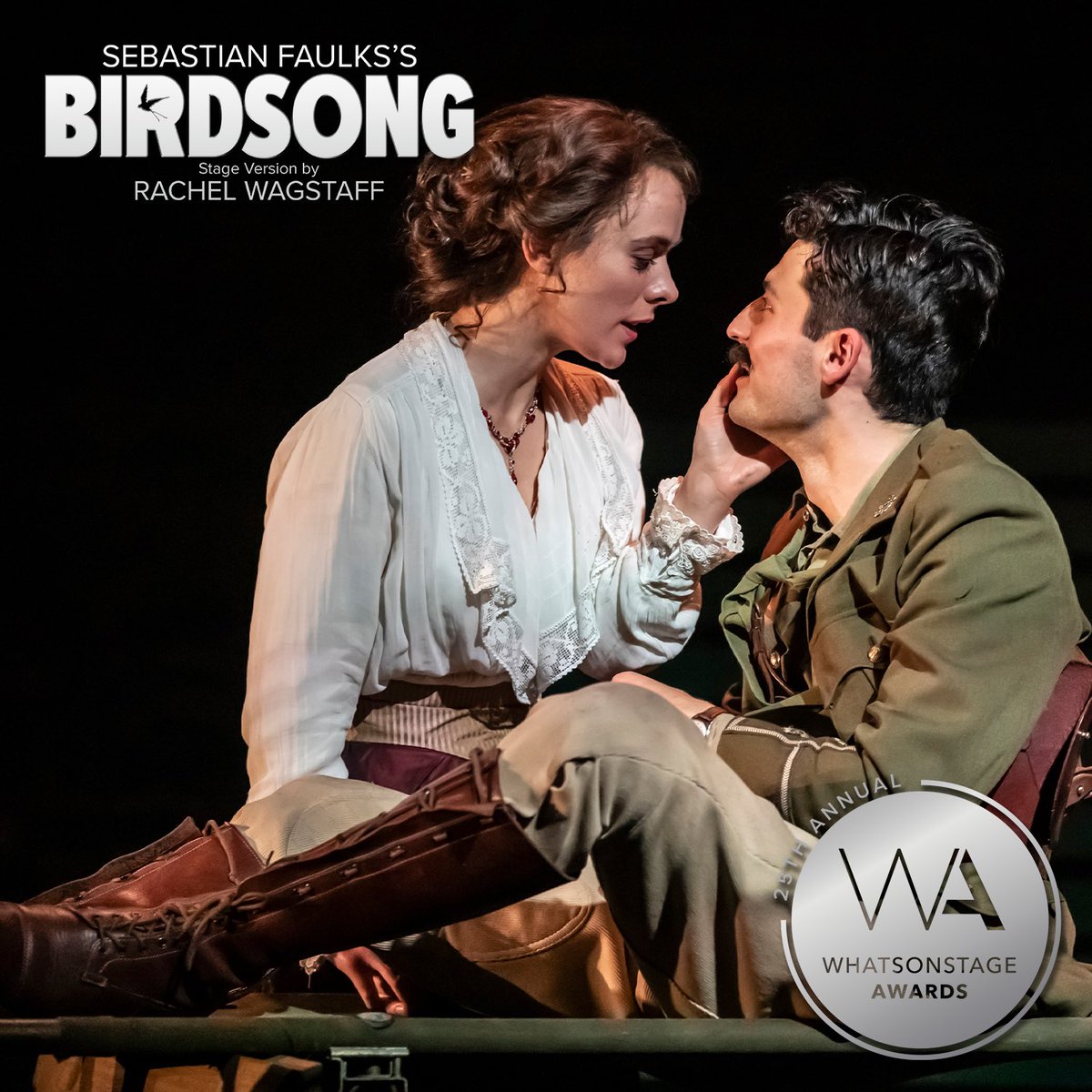 Birdsong - Play (@birdsongplay) on Twitter photo We need you 🫵 to nominate our 30th anniversary production of Birdsong in the <a href="/WhatsOnStage/">WhatsOnStage</a> Awards. 🎭
Submit your nomination before 21st Nov: bit.ly/BirdsongWOSAwa…
#WOSAwards #BirdsongPlay We need you 🫵 to nominate our 30th anniversary production of Birdsong in the <a href="/WhatsOnStage/">WhatsOnStage</a> Awards. 🎭
Submit your nomination before 21st Nov: bit.ly/BirdsongWOSAwa…
#WOSAwards #BirdsongPlay