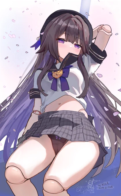 School uniform Herta #崩壊スターレイル #崩坏星穹铁道 #HonkaiStaiRail #ヘルタ #herta #黑塔