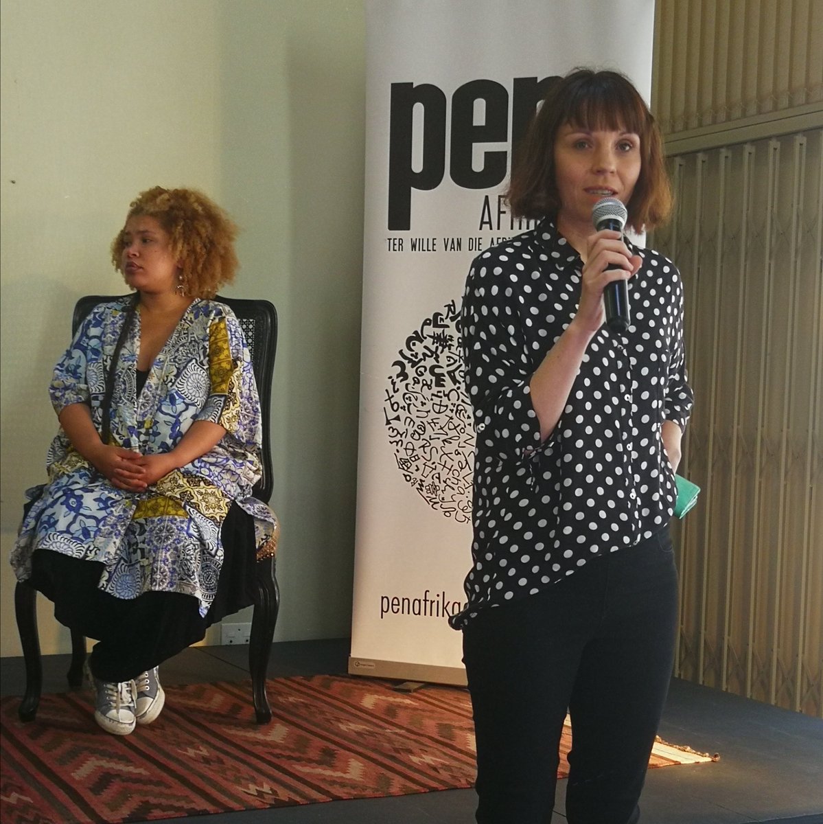 PEN Afrikaans Symposium: <a href="/Catrina_Wessels/">Catrina Wessels</a> &amp; Lynthia Julius