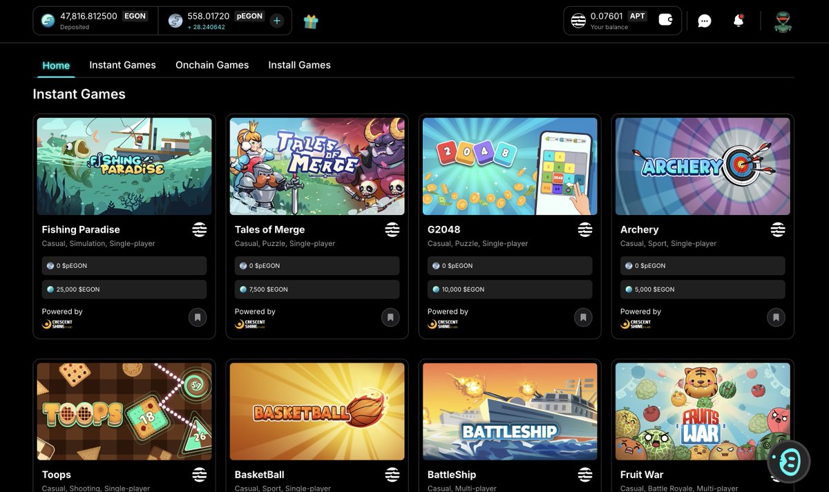 Eragon_gg's tweet image. Exciting Instant Games await you on ERAGON.GG 

Pick one for tonight! 👌👌

#web3game #gamingplatform #eragon #aptos