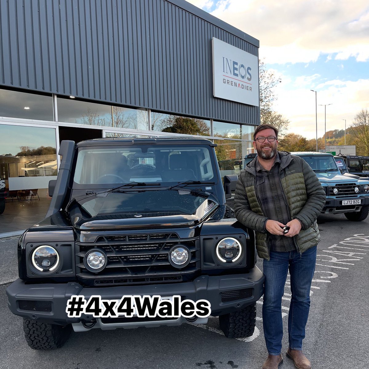 #newcarday on Thursday. 😀 looking forward to lots of adventures #4x4wales 

<a href="/DaysINEOS/">Day's INEOS</a> <a href="/INEOSGrenadier/">INEOS Grenadier</a> #ineosgrenadier