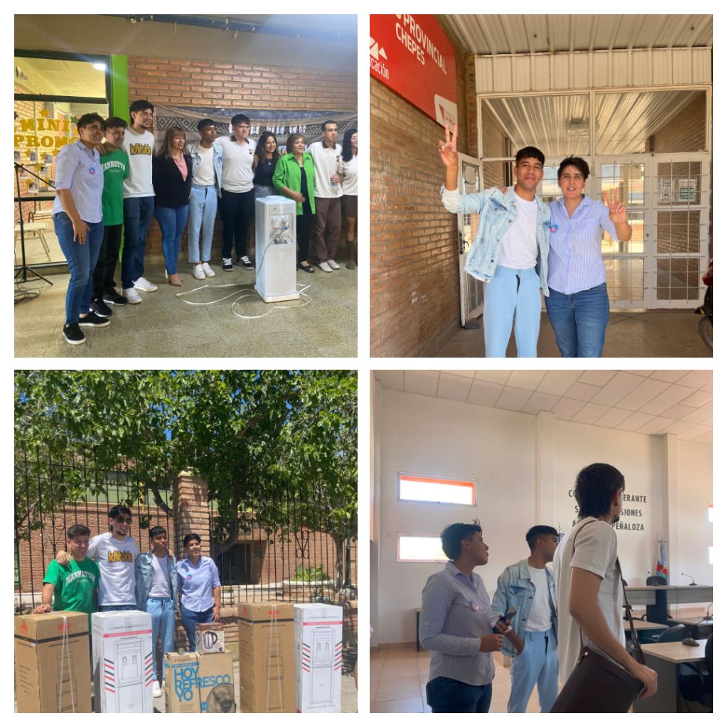 Ayer acompañamos la jornada Hidratate en Rosario Vera Peñaloza, junto al director Casco Máximo, el secretario José Delgado y su equipo. Además, recibimos los premios para la rifa que organizamos junto al concejal Luis Agüero en apoyo a las estudiantinas. ¡Seguimos trabajando!