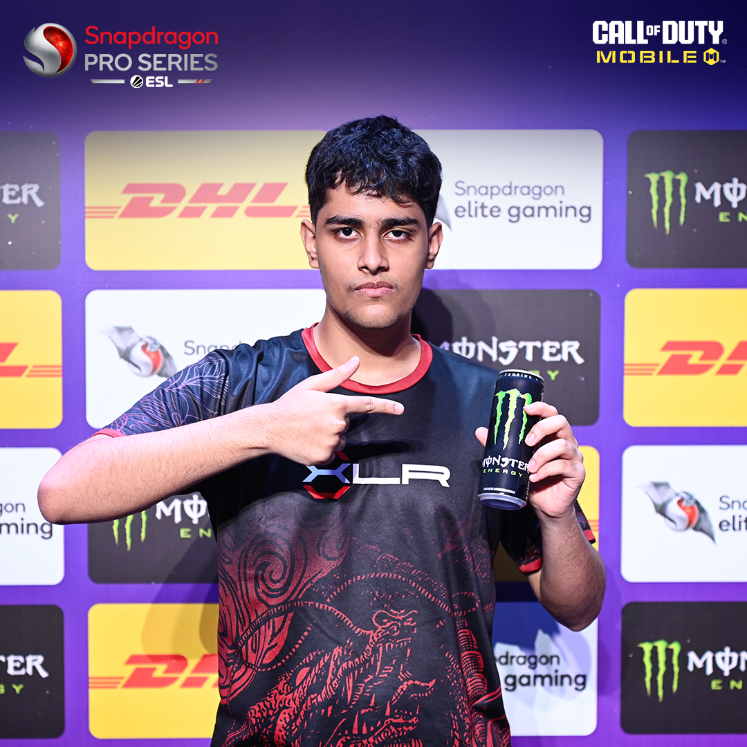 ESL India (@esl_india) on Twitter photo It’s Day 2 of the Season 6 India CODM Snapdragon Challenge Finals, and Team XLR8 is powered up & fully charged thanks to <a href="/MonsterGaming/">Monster Gaming</a> 💪⚡
#MonsterGaming #MonsterEnergy #SnapdragonProSeries It’s Day 2 of the Season 6 India CODM Snapdragon Challenge Finals, and Team XLR8 is powered up & fully charged thanks to <a href="/MonsterGaming/">Monster Gaming</a> 💪⚡
#MonsterGaming #MonsterEnergy #SnapdragonProSeries