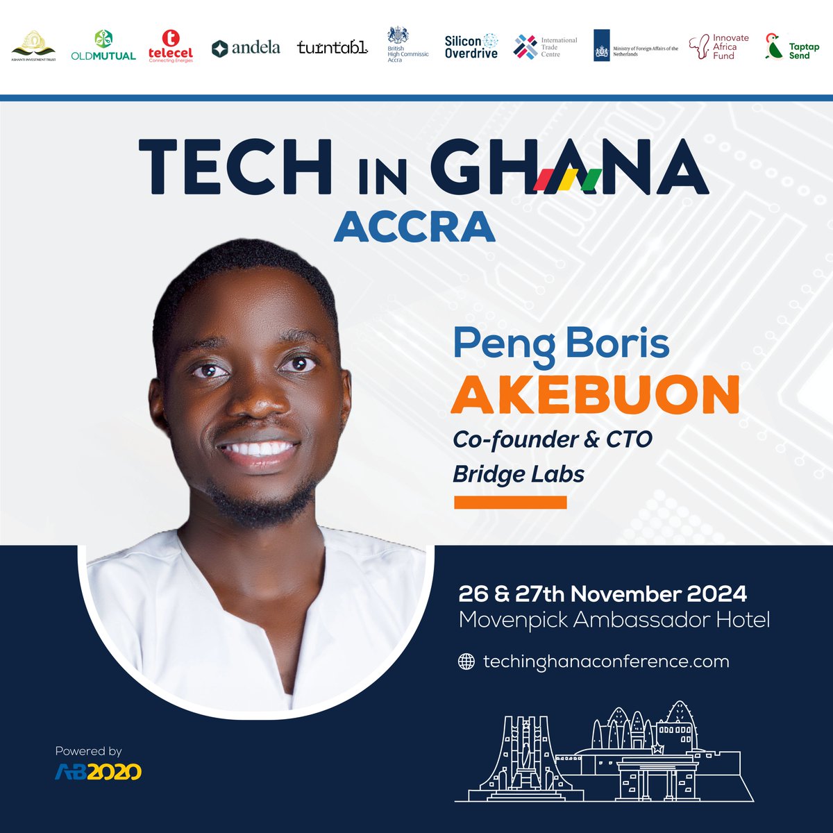 TechInGhana's tweet image. Peng Boris is a technology leader with expertise in artificial intelligence and SaaS development. As Co-founder and CTO, he has worked with American, German, and African companies to build scalable SaaS products.
Passionate about empowering the tech community, Peng has trained…