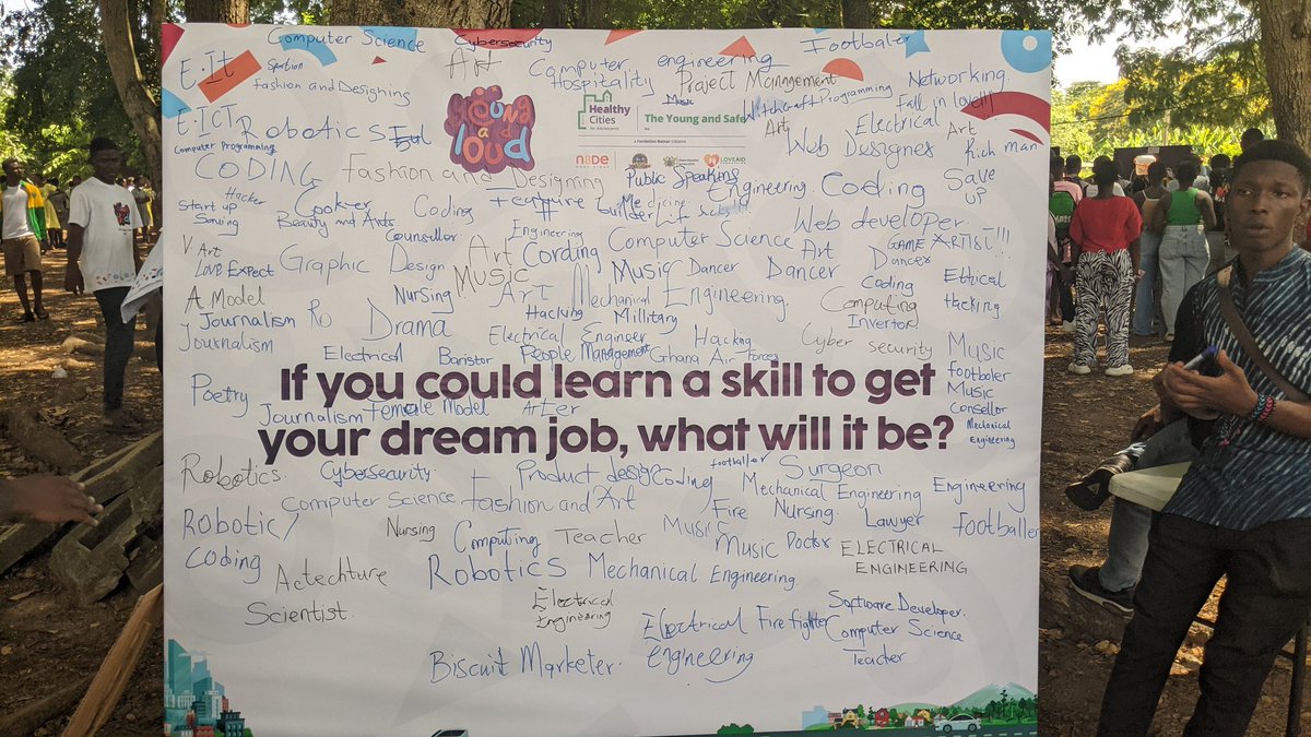 KhatAyon's tweet photo. Currently at #youngandloudfest24 .

Empowering young people through all inclusive programs is one of the ways to build greater minds for a brighter future.

Shout-out to @NodeEight @LoveAidFoundat1 @youngandsafeho and others who made this happen https://t.co/C9v8jiXPqZ