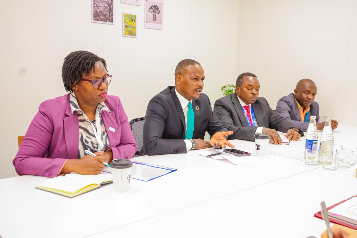 EnviClimateC_Ke's tweet photo. Environment and Climate Change PS Dr. Eng. Festus Ng'eno spoke today at meeting with the UK Minister for Climate Kerry McCarthy on the sidelines of COP29 in Baku, Azerbaijan. The meeting was held to discuss UK's enhanced support for Kenya's climate action.
https://t.co/chM576F10c https://t.co/lxyXm8lt2W
