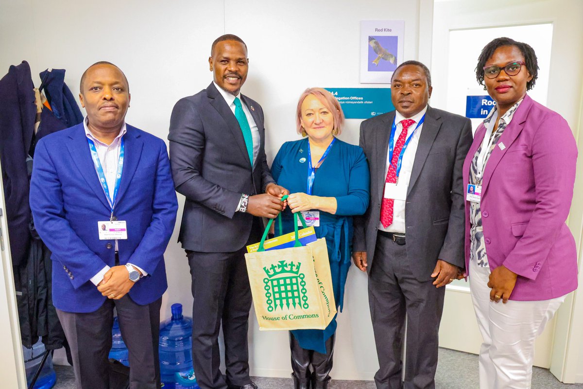 EnviClimateC_Ke's tweet photo. Environment and Climate Change PS Dr. Eng. Festus Ng'eno spoke today at meeting with the UK Minister for Climate Kerry McCarthy on the sidelines of COP29 in Baku, Azerbaijan. The meeting was held to discuss UK's enhanced support for Kenya's climate action.
https://t.co/chM576F10c https://t.co/lxyXm8lt2W